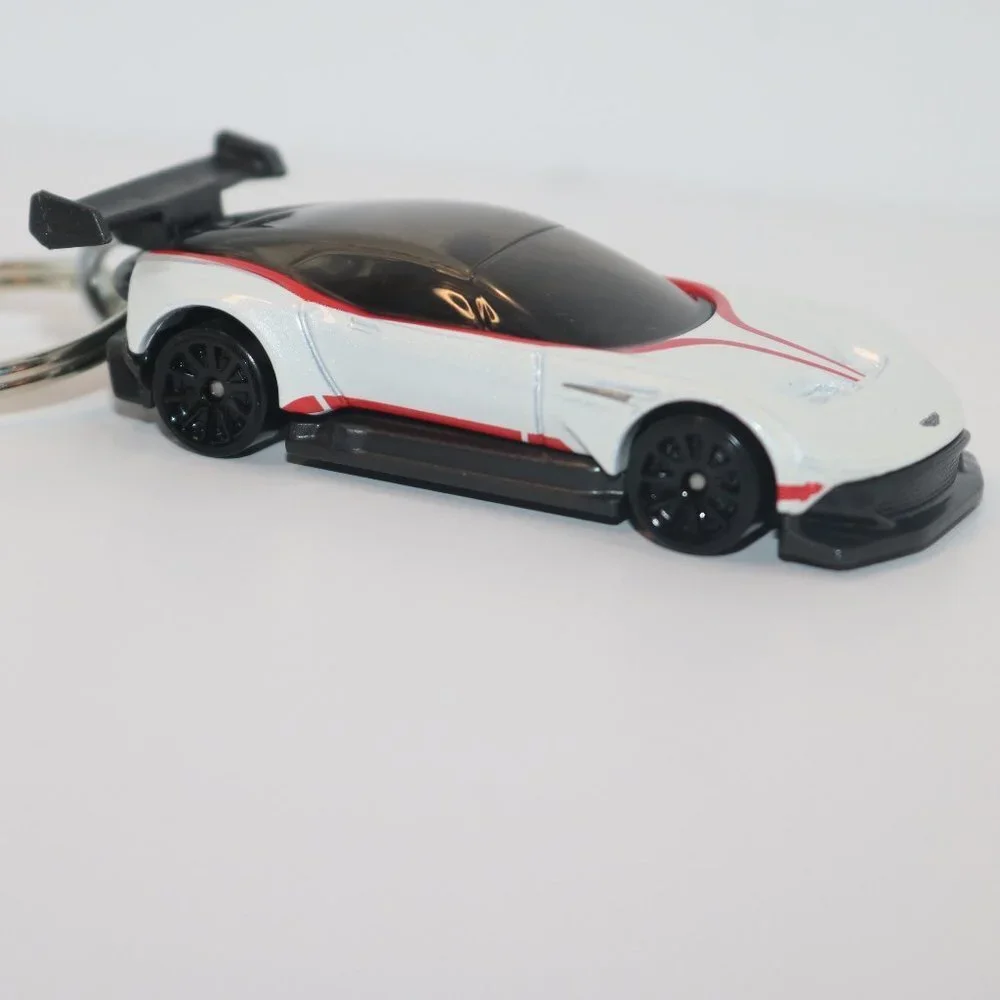 Hot Wheels Factory Fresh Aston Martin Vulcan CUSTOM keychain